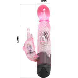 Baile - Vous Offrir Une Sorte De Vibrateur Amant Avec Rabbit Rose 10 Modes